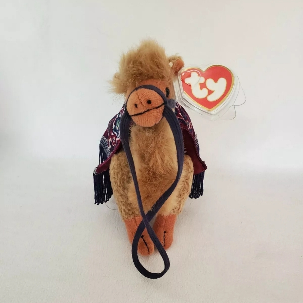 Vintage Ty Beanie Babies 1993 Attic Treasures "Lawrence" the Camel - Picture 1 of 6